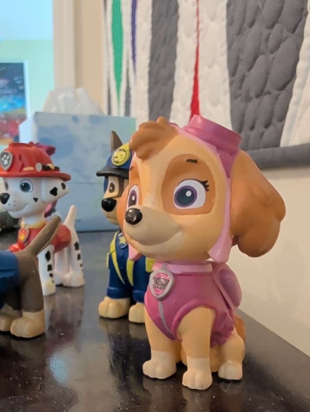 4 Paw Patrol Toniebox Figures - Two Chase, Skye And Marshall - Picture 3 of 7